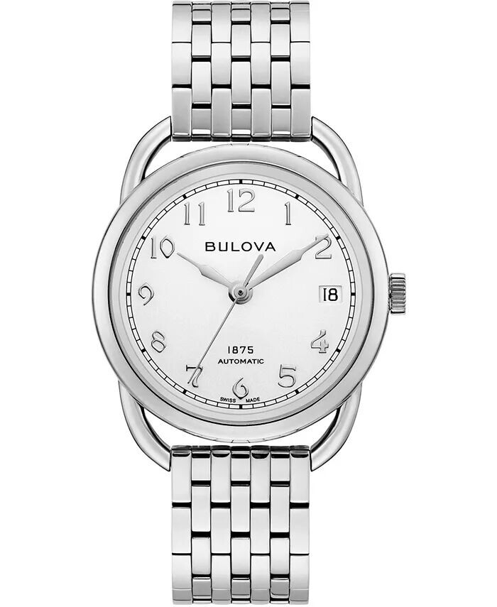 LIMITED EDITION Женские швейцарские автоматические часы Joseph Bulova с браслетом из нержавеющей стали, 34,5 мм
LIMITED EDITION Женские швейцарские автоматические часы Joseph Bulova с браслетом из нержавеющей стали, 34,5 мм