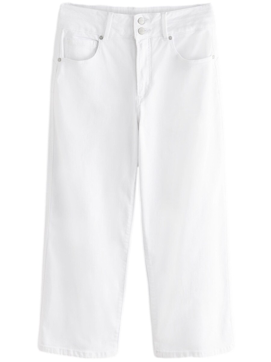 Джинсы с широкими штанинами Next, цвет White denim
Джинсы с широкими штанинами Next, цвет White denim