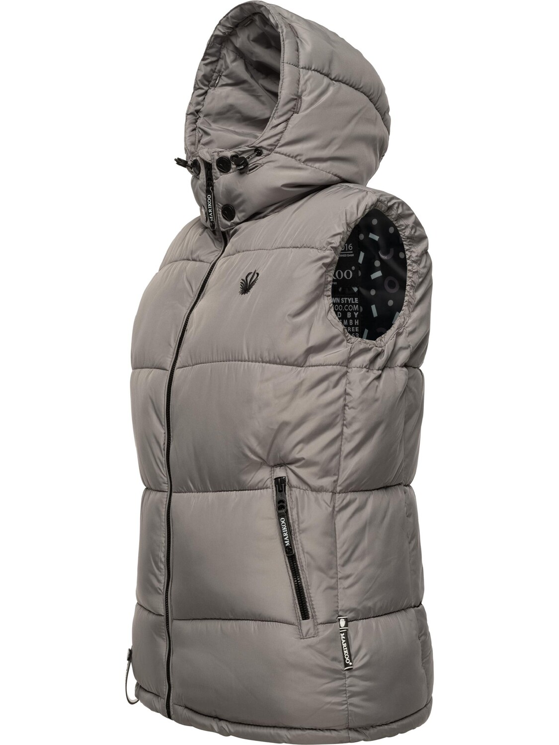 Утепленный жилет Marikoo Eisflöckchen, серый
Утепленный жилет Marikoo Eisflöckchen, серый