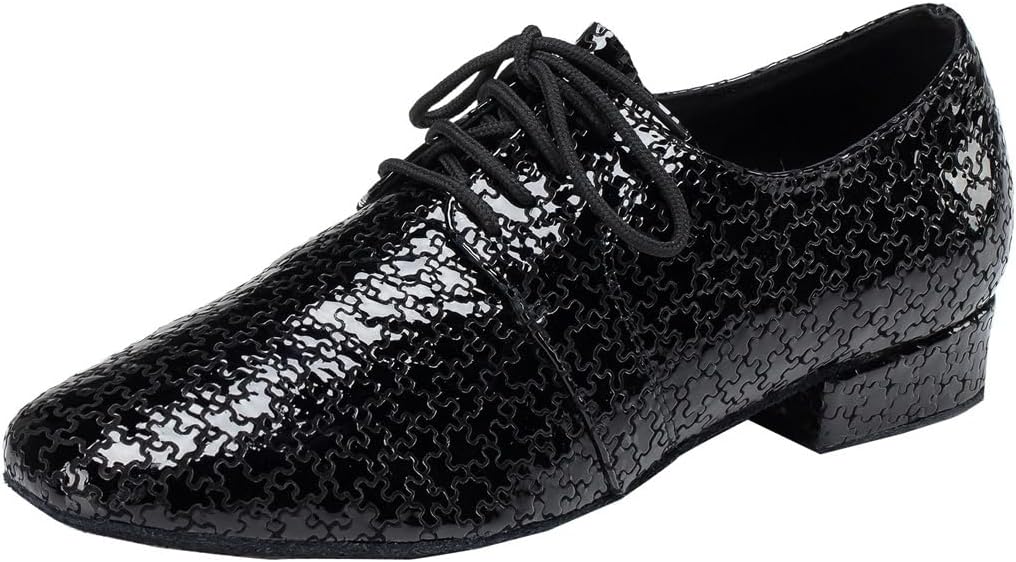 Мужские дышащие танцевальные туфли классические сшнуровкой с узором под змеиную кожу для социальных танцев, танго, самба и занятий бальными танцами Mgm-Joymod, черный
Мужские дышащие танцевальные туфли классические сшнуровкой с узором под змеиную кожу для социальных танцев, танго, самба и занятий бальными танцами Mgm-Joymod, черный