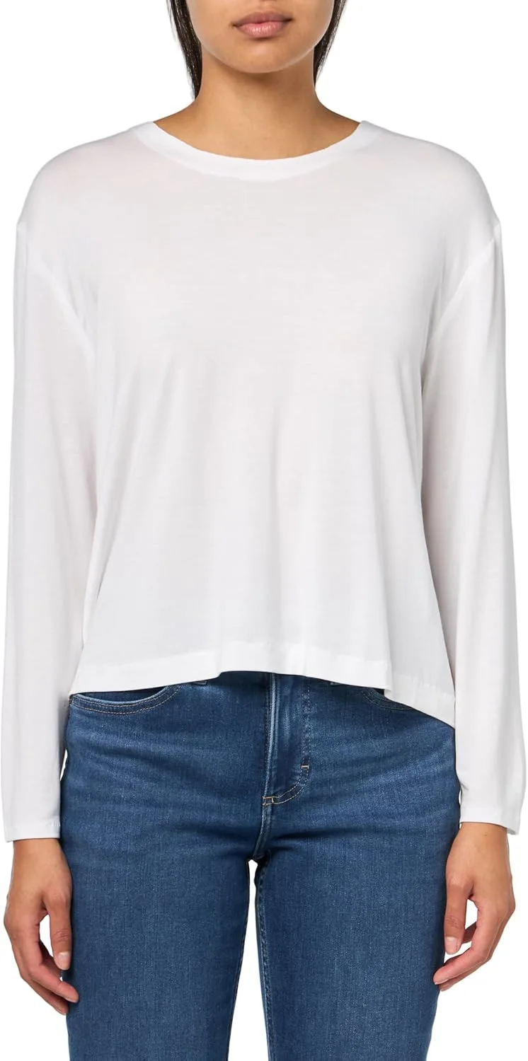 Norma Kamali женский укороченный топ Boyfriend с длинным рукавом
Norma Kamali женский укороченный топ Boyfriend с длинным рукавом