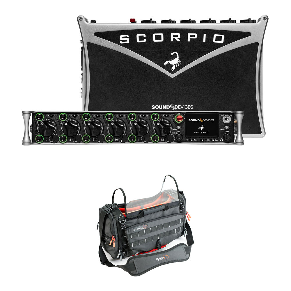 Портативный цифровой рекордер Sound Devices Scorpio 32-Channel/36-Track Portable
Портативный цифровой рекордер Sound Devices Scorpio 32-Channel/36-Track Portable