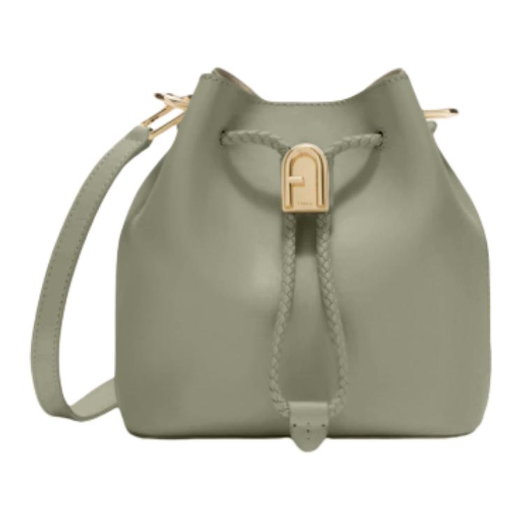 Furla Кожаная ведерка мини через плечо женская зеленая
Furla Кожаная ведерка мини через плечо женская зеленая