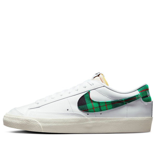 Кроссовки blazer low '77 premium 'tartan plaid' Nike, зеленый 
Кроссовки blazer low '77 premium 'tartan plaid' Nike, зеленый