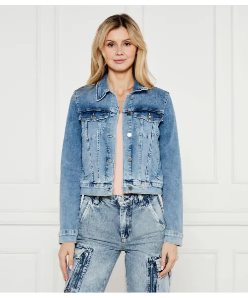 Джинсовая куртка Delya Regular fit Guess Jeans, синий
Джинсовая куртка Delya Regular fit Guess Jeans, синий