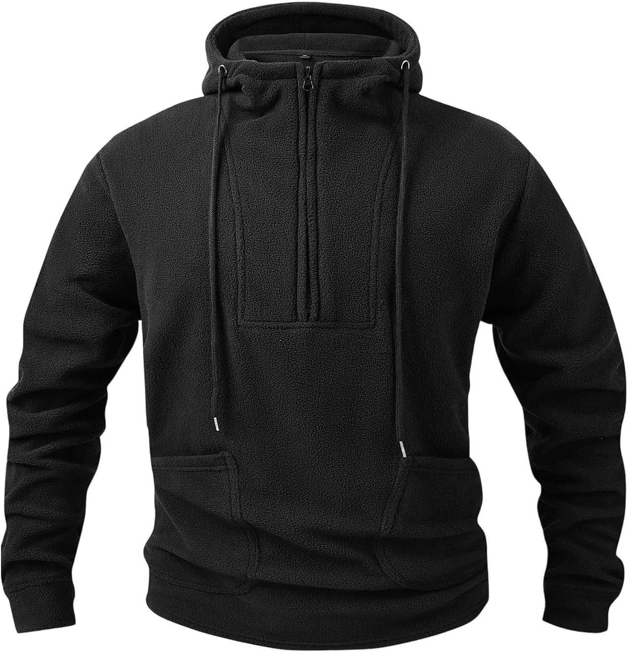 Толстовка с капюшоном Big and Tall для мужчин, полузастежка, тактическая, Slim Fit, с карманом-молнией
Толстовка с капюшоном Big and Tall для мужчин, полузастежка, тактическая, Slim Fit, с карманом-молнией