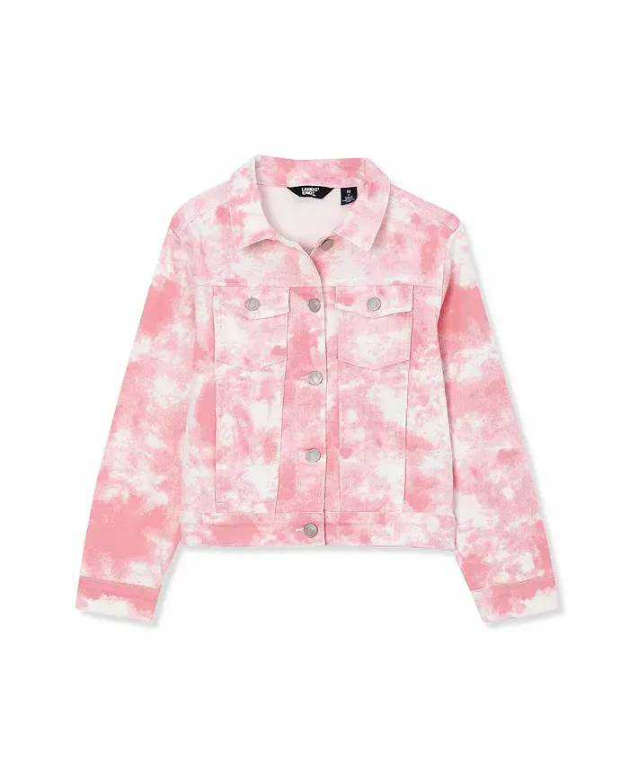 Джинсовая куртка для девочек Lands' End, розовый
Джинсовая куртка для девочек Lands' End, розовый