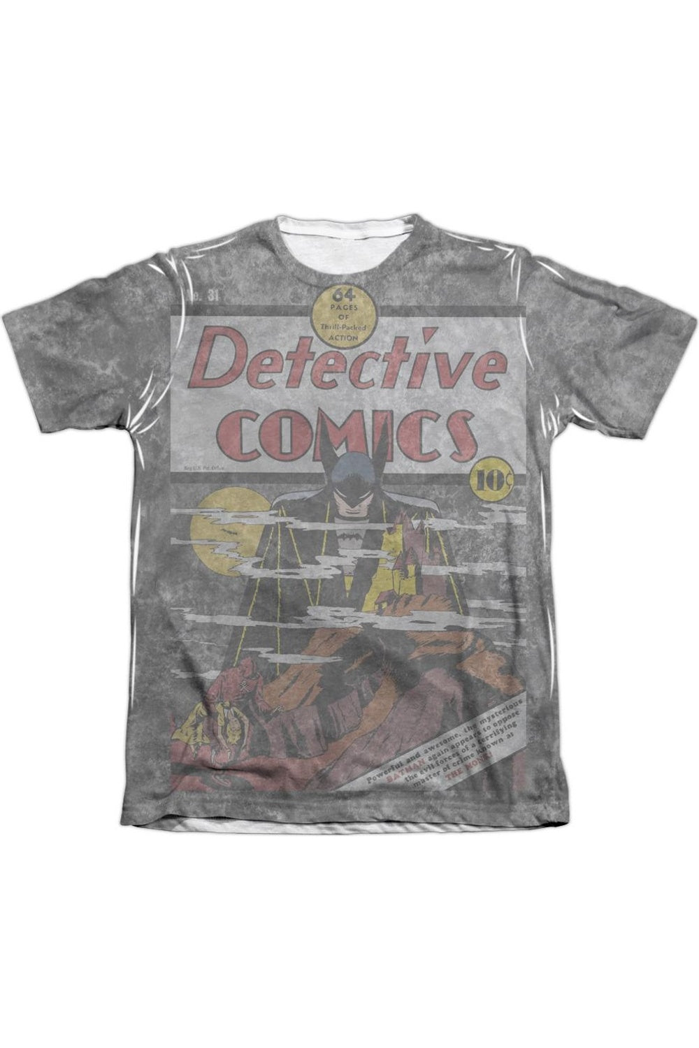 DC Comics Detective #31 Cover Adult 65/35 Поли/Хлопок Короткий рукав Футболка / Футболка Gildan, белый
DC Comics Detective #31 Cover Adult 65/35 Поли/Хлопок Короткий рукав Футболка / Футболка Gildan, белый