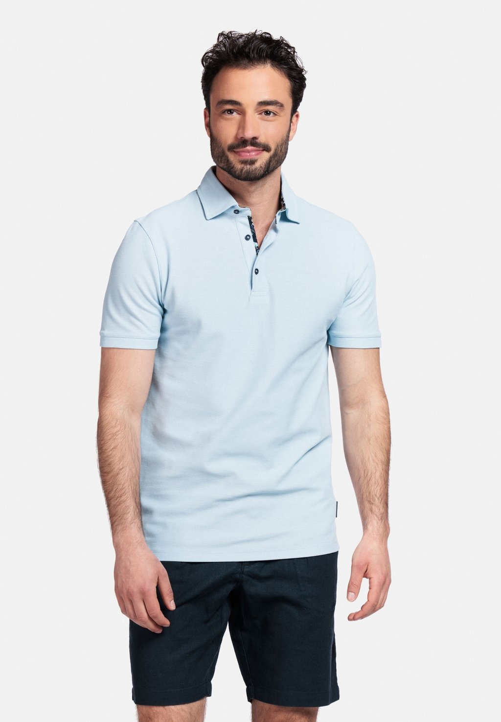 Рубашка поло GIORDANO, светло-голубой
Рубашка поло GIORDANO, светло-голубой