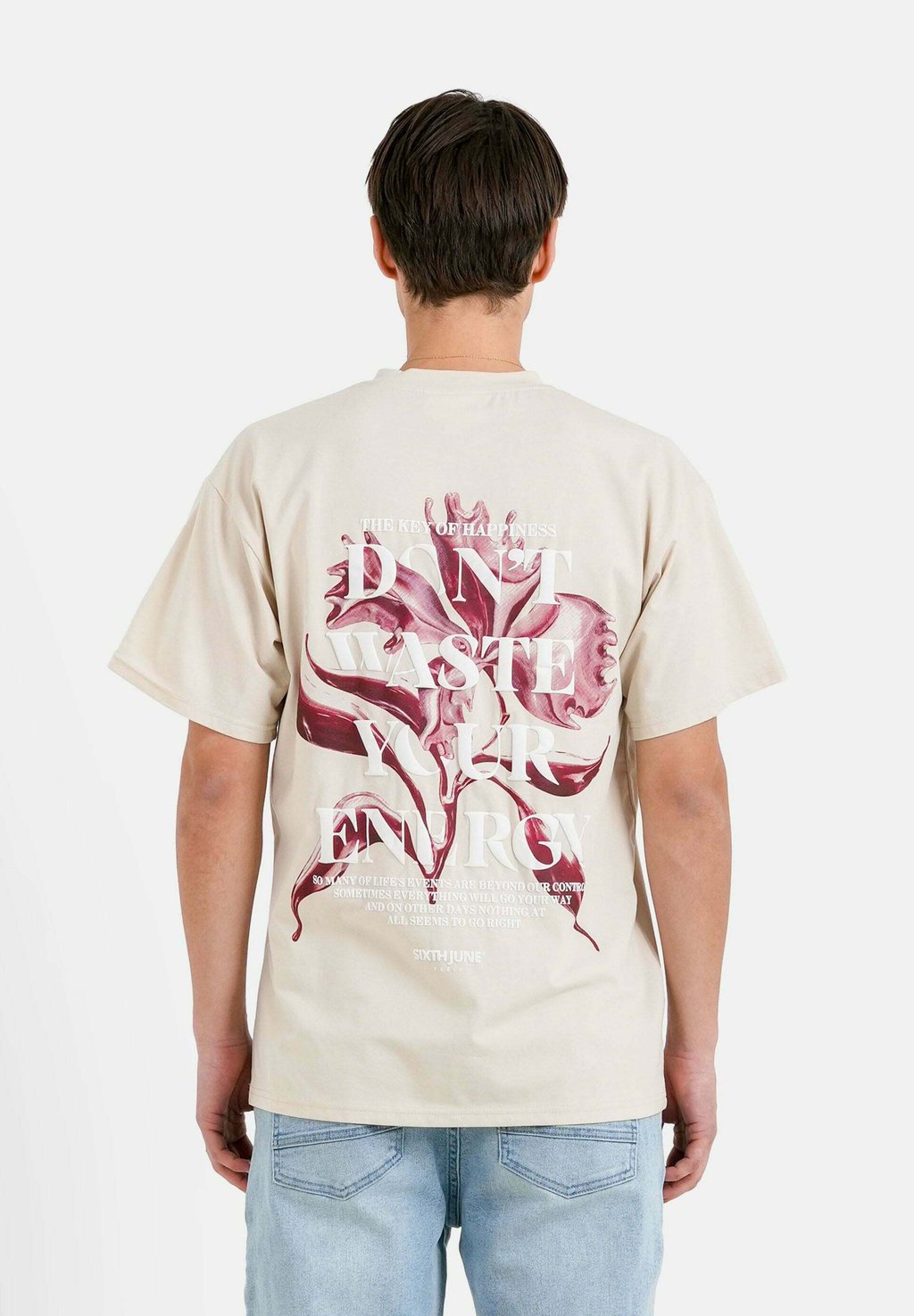 Футболка с принтом Sixth June, бежевый
Футболка с принтом Sixth June, бежевый