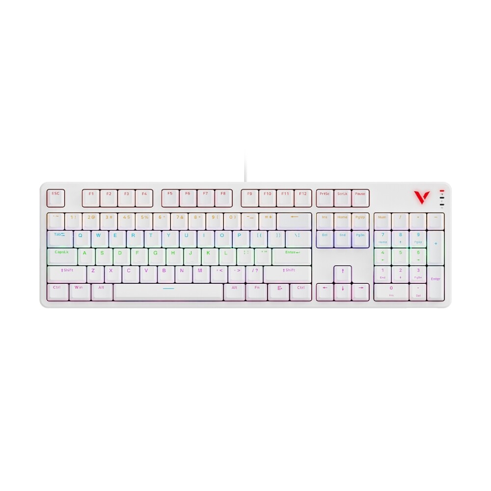 Клавиатура игровая механическая проводная Rapoo V500PRO 2024, Brown Switch, белый, английская раскладка
Клавиатура игровая механическая проводная Rapoo V500PRO 2024, Brown Switch, белый, английская раскладка