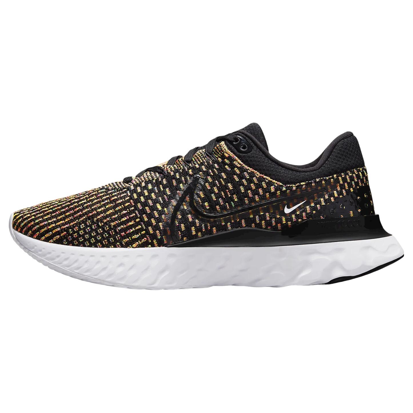 Кроссовки Nike React Infinity Run Flyknit 3, черный/желтый
Кроссовки Nike React Infinity Run Flyknit 3, черный/желтый