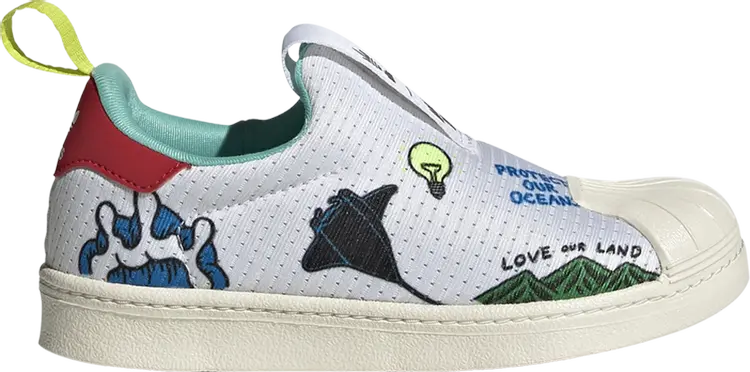 Кроссовки Adidas Aaron Kai x Superstar 360 Primeblue J, белый
Кроссовки Adidas Aaron Kai x Superstar 360 Primeblue J, белый