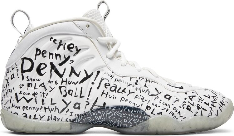 Кроссовки Nike Little Posite One GS 'Lil Penny', белый
Кроссовки Nike Little Posite One GS 'Lil Penny', белый