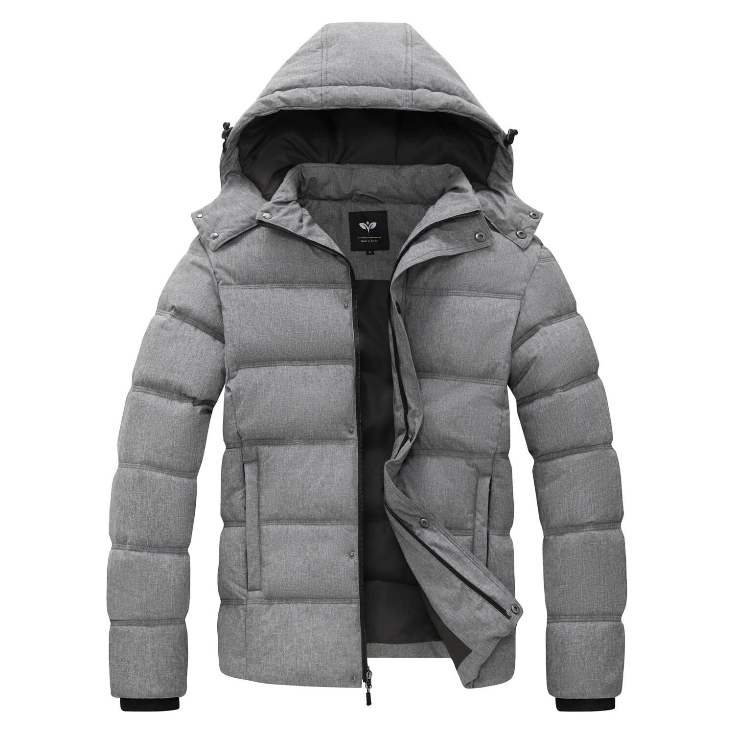 Куртка-пуховик GGleaf Quilted Down with Chest Pocket, серый
Куртка-пуховик GGleaf Quilted Down with Chest Pocket, серый