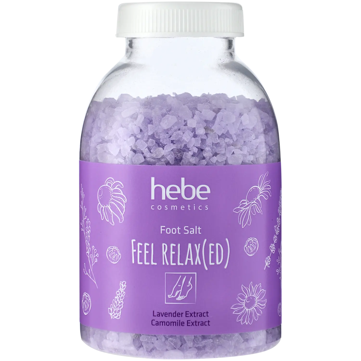 Hebe Cosmetics Lawenda & Rumianek соль для ног, 280 г
Hebe Cosmetics Lawenda & Rumianek соль для ног, 280 г