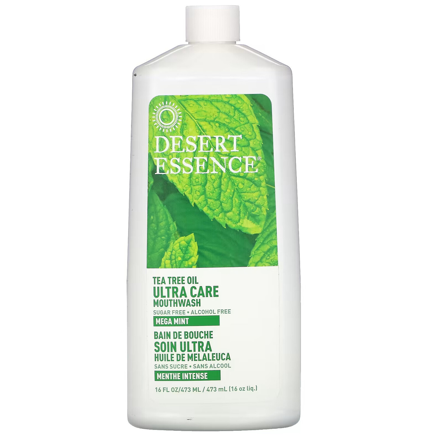Desert Essence, Полоскание для рта Ultra Care с мятой, 16 ж. унц. (473 мл)
Desert Essence, Полоскание для рта Ultra Care с мятой, 16 ж. унц. (473 мл)
