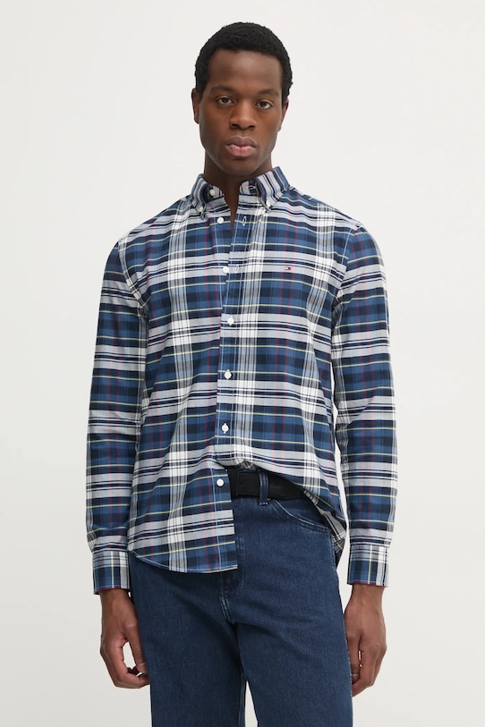 Хлопковая рубашка Tommy Hilfiger, темно-синий
Хлопковая рубашка Tommy Hilfiger, темно-синий