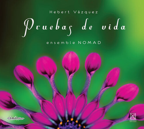 CD диск Vazquez / Ensemble Nomad: Hebert Vazquez: Pruebas de vida
CD диск Vazquez / Ensemble Nomad: Hebert Vazquez: Pruebas de vida
