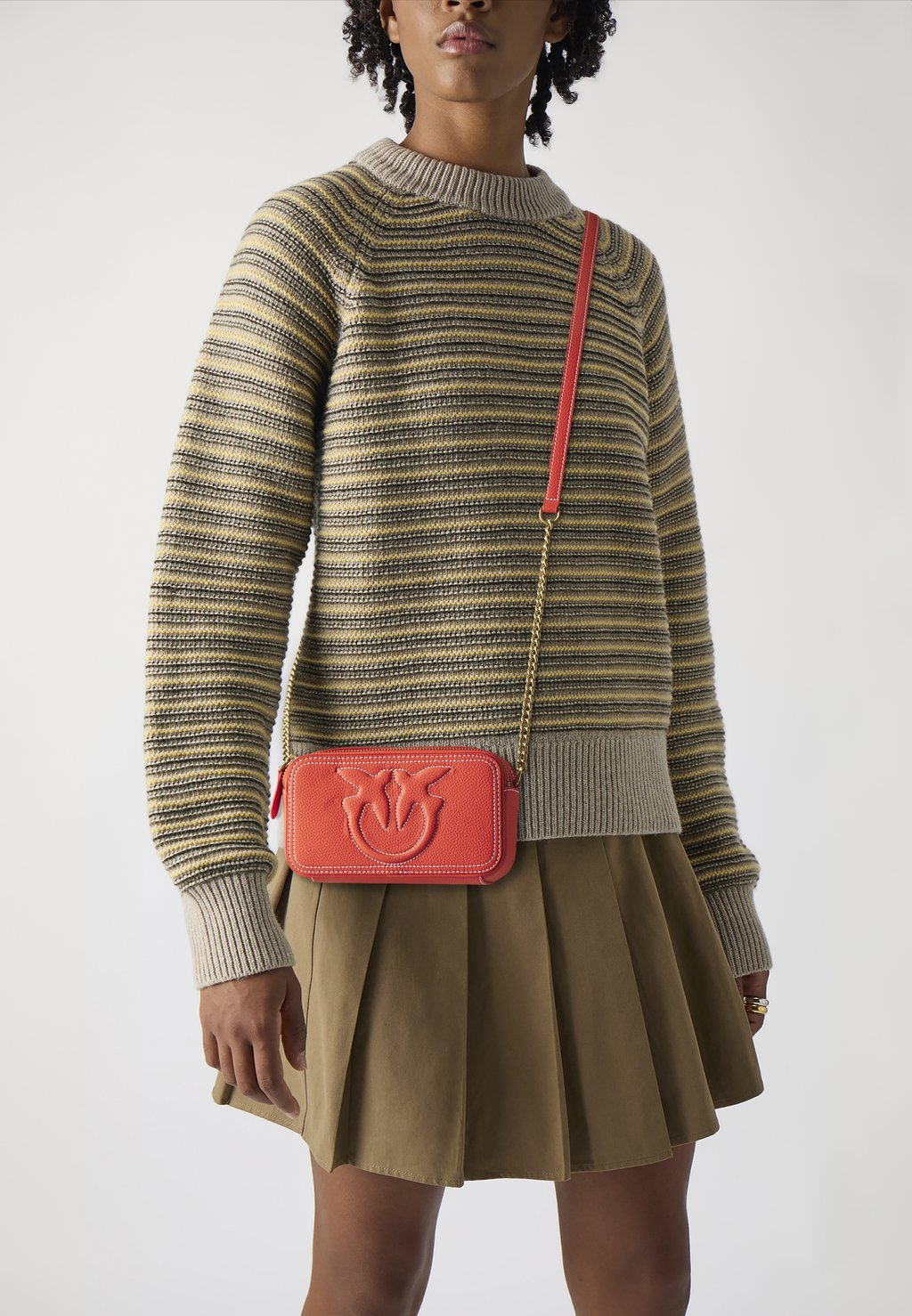 Сумка через плечо CARRIE CAMERA CASE - Across body bag Pinko, светло-красный 
Сумка через плечо CARRIE CAMERA CASE - Across body bag Pinko, светло-красный