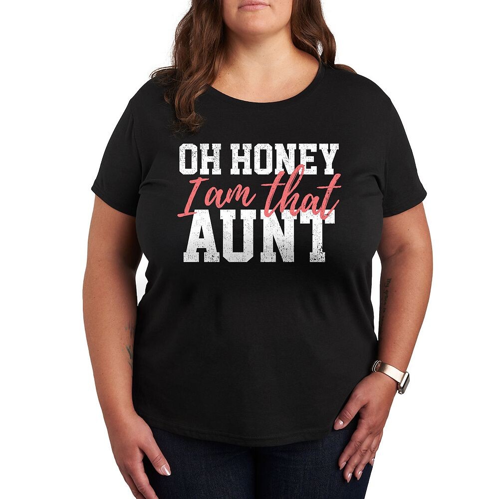 Футболка Plus Oh Honey I Am That Aunt с рисунком Licensed Character, черный
Футболка Plus Oh Honey I Am That Aunt с рисунком Licensed Character, черный