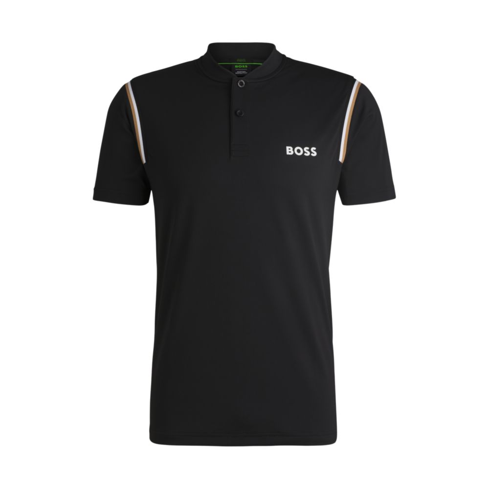 X Matteo Berrettini активная рубашка поло с контролем влажности BOSS, черный
X Matteo Berrettini активная рубашка поло с контролем влажности BOSS, черный
