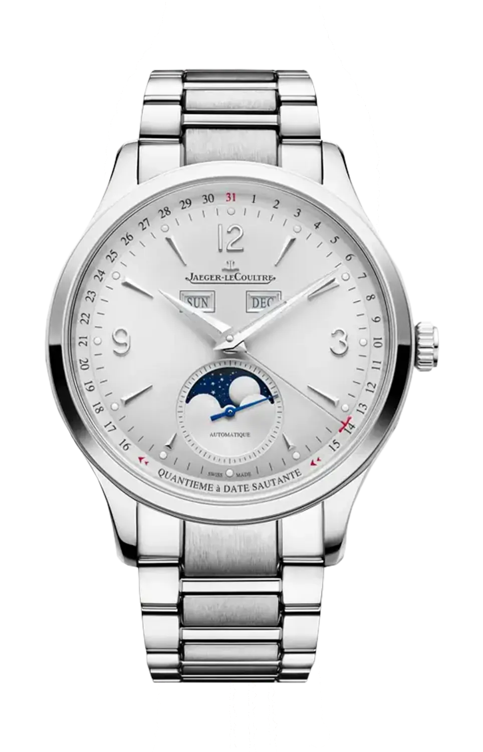 Часы master control calendar con cinturino intercambiabile Jaeger-Lecoultre
Часы master control calendar con cinturino intercambiabile Jaeger-Lecoultre