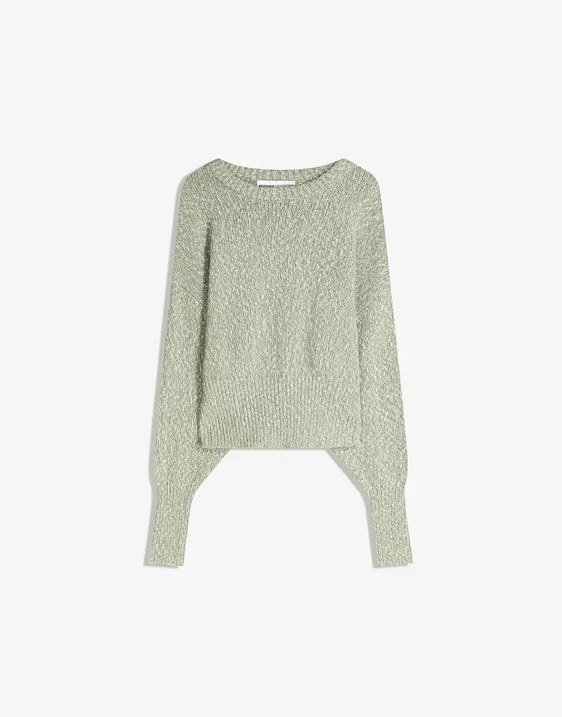 Свитер Bershka с объемными рукавами светло-зеленого цвета
Свитер Bershka с объемными рукавами светло-зеленого цвета
