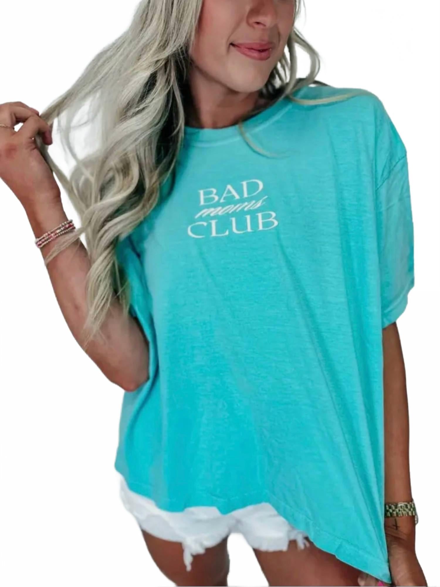 Футболка Bad Moms Club свободного кроя цвета «меловая мята» Birdies, мятный
Футболка Bad Moms Club свободного кроя цвета «меловая мята» Birdies, мятный