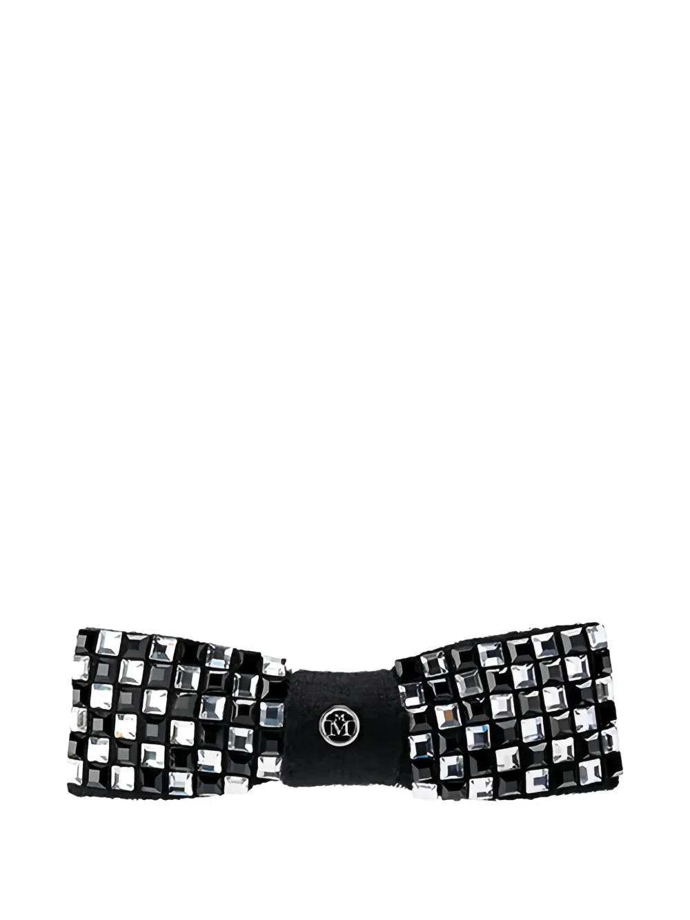 Заколка с бантом и кристаллами Maison Michel, черный
Заколка с бантом и кристаллами Maison Michel, черный