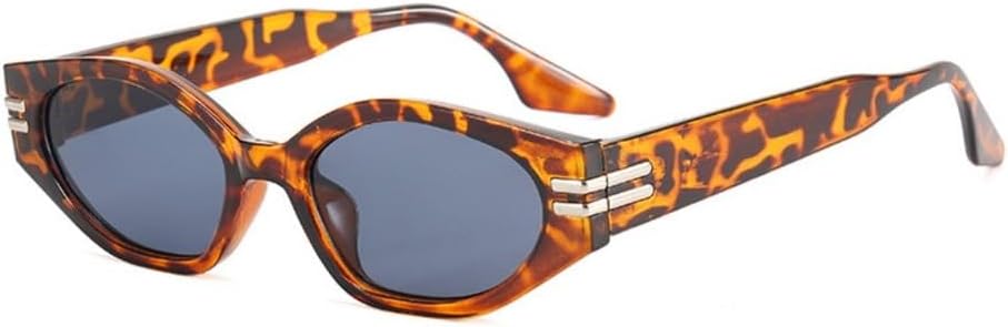 Винтажные женские солнцезащитные очки, маленькие ретро-очки для женщин и мужчин, очки с леопардовым принтом, женские очки с защитой от УФ-излучения UV400 UJNHGQ, Leopardgray
Винтажные женские солнцезащитные очки, маленькие ретро-очки для женщин и мужчин, очки с леопардовым принтом, женские очки с защитой от УФ-излучения UV400 UJNHGQ, Leopardgray