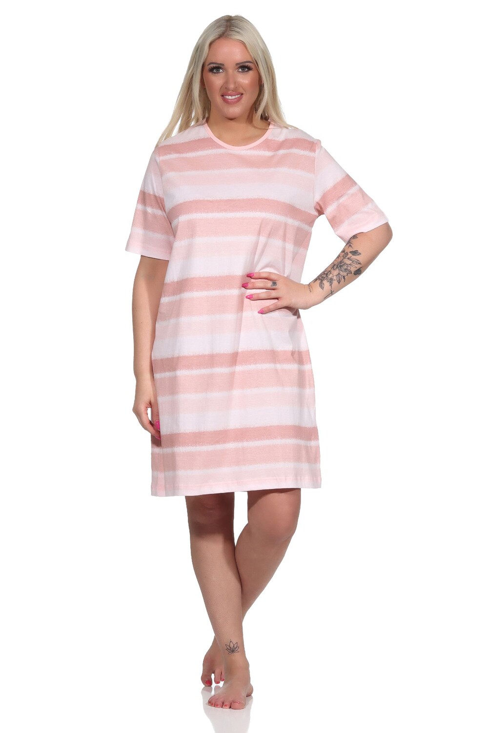 Ночная рубашка NORMANN, розовый 
Ночная рубашка NORMANN, розовый