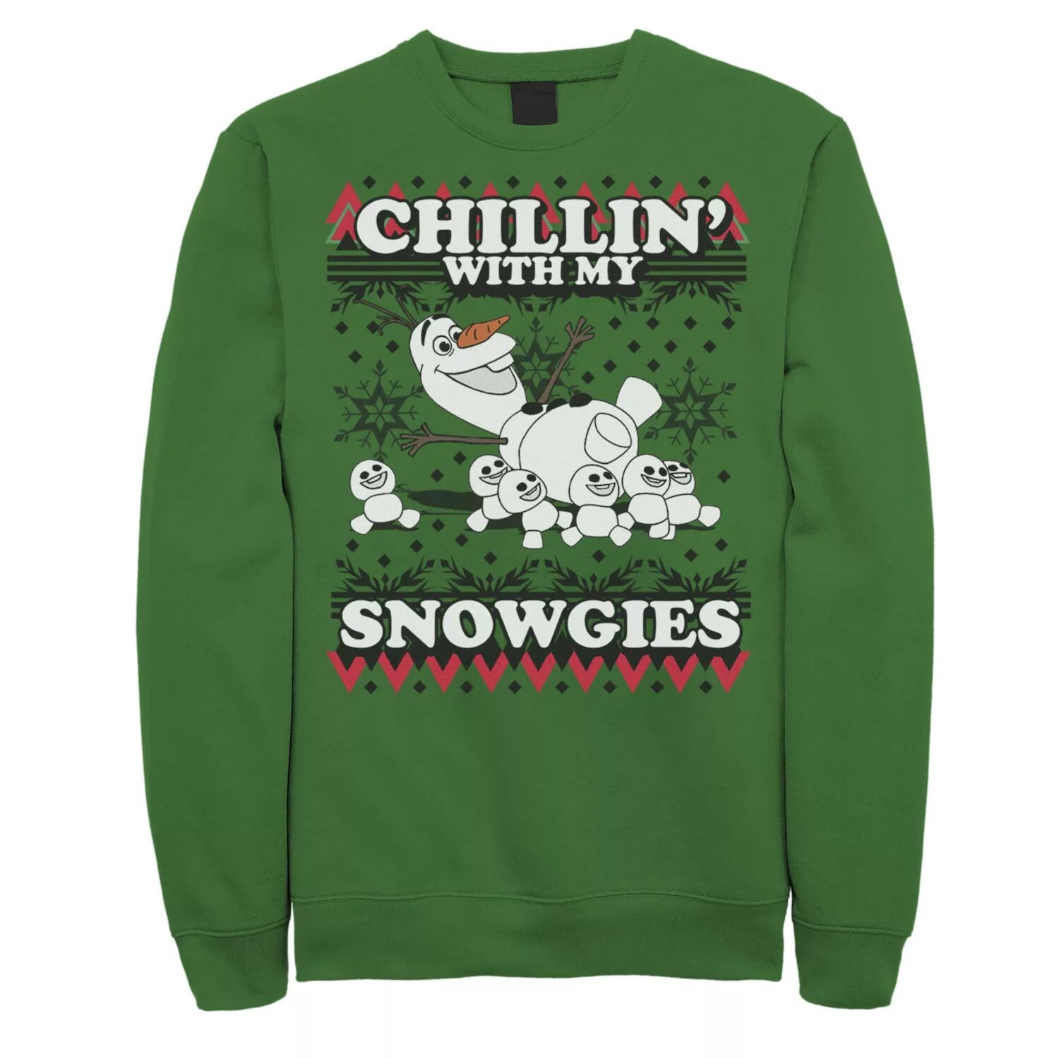 Мужской флисовый свитер Frozen Olaf Chillin' With My Snowgies Disney
Мужской флисовый свитер Frozen Olaf Chillin' With My Snowgies Disney