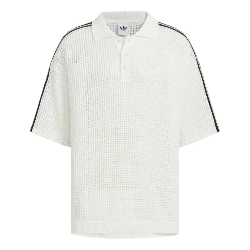Футболка-поло Adidas с коротким рукавом, белая
Футболка-поло Adidas с коротким рукавом, белая
