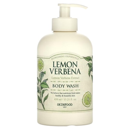 Skinfood Lemon Verbena Body Wash 450 г - Мягкая и насыщенная пена для очищения Skin Food Since 1957
Skinfood Lemon Verbena Body Wash 450 г - Мягкая и насыщенная пена для очищения Skin Food Since 1957