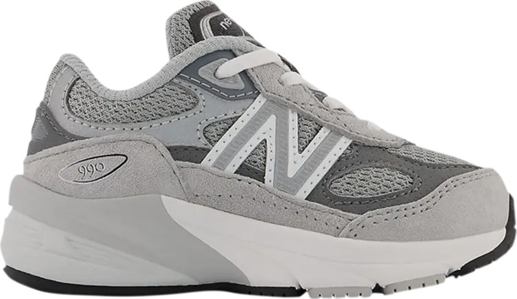 Кроссовки New Balance 990v6 Toddler 'Castlerock', серый 
Кроссовки New Balance 990v6 Toddler 'Castlerock', серый