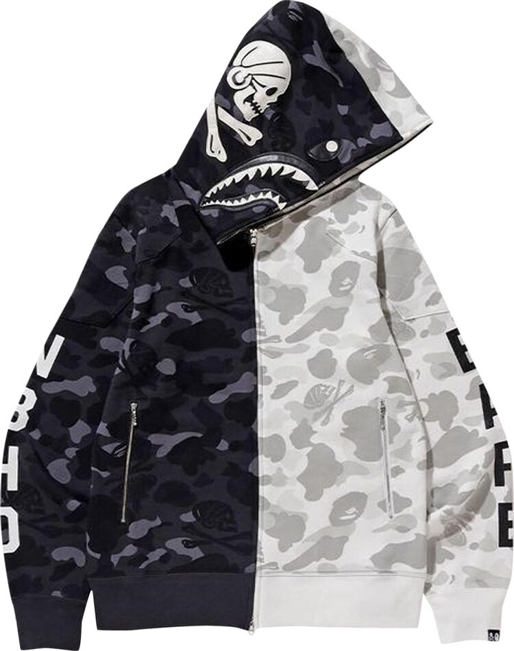 Худи BAPE x Neighborhood Split Camo Shark Full Zip Hoodie 'Black', черный
Худи BAPE x Neighborhood Split Camo Shark Full Zip Hoodie 'Black', черный