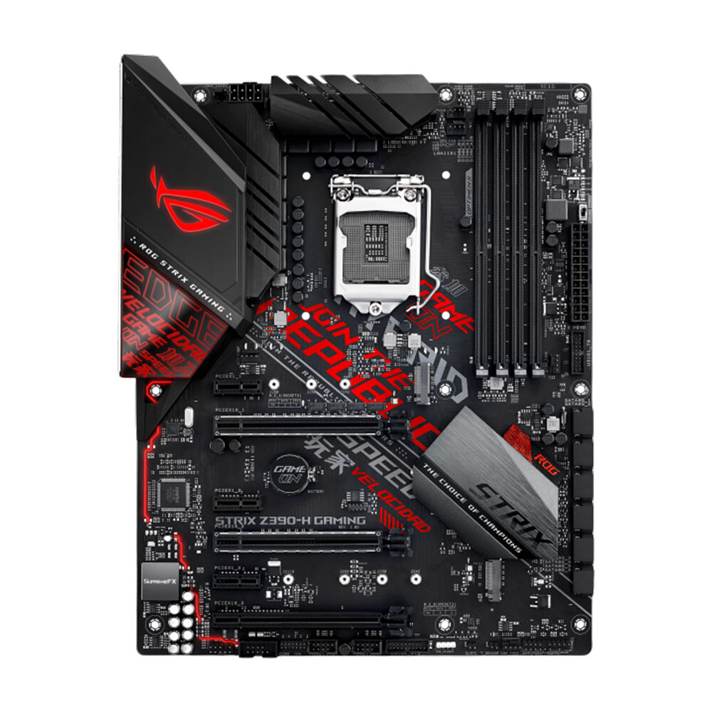 Материнская плата ASUS ROG Strix Z390-H Gaming, LGA1151, DDR4 
Материнская плата ASUS ROG Strix Z390-H Gaming, LGA1151, DDR4