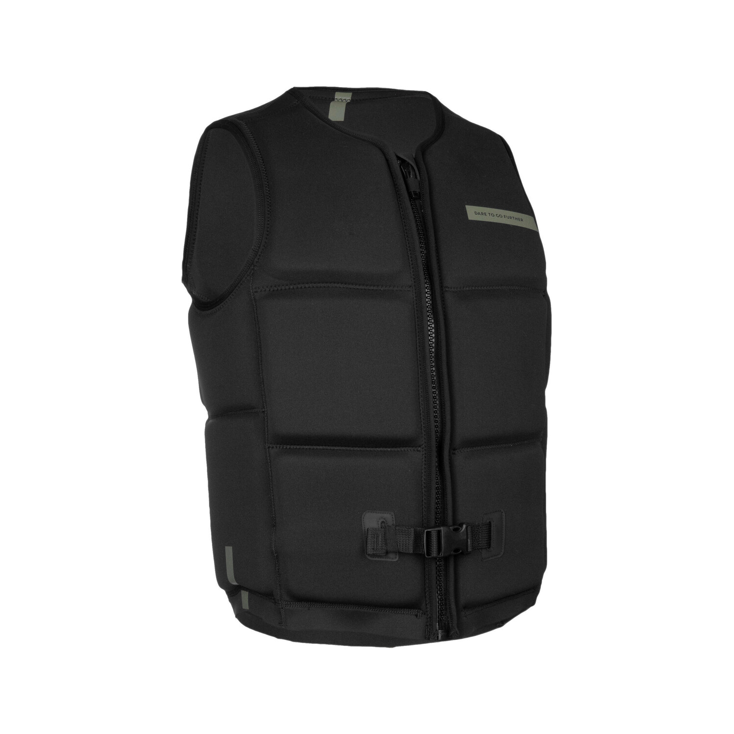 Плавучий жилет защитный жилет для вейкбординга 100 человек 50 ньютонов WAKEBOARDING, черный