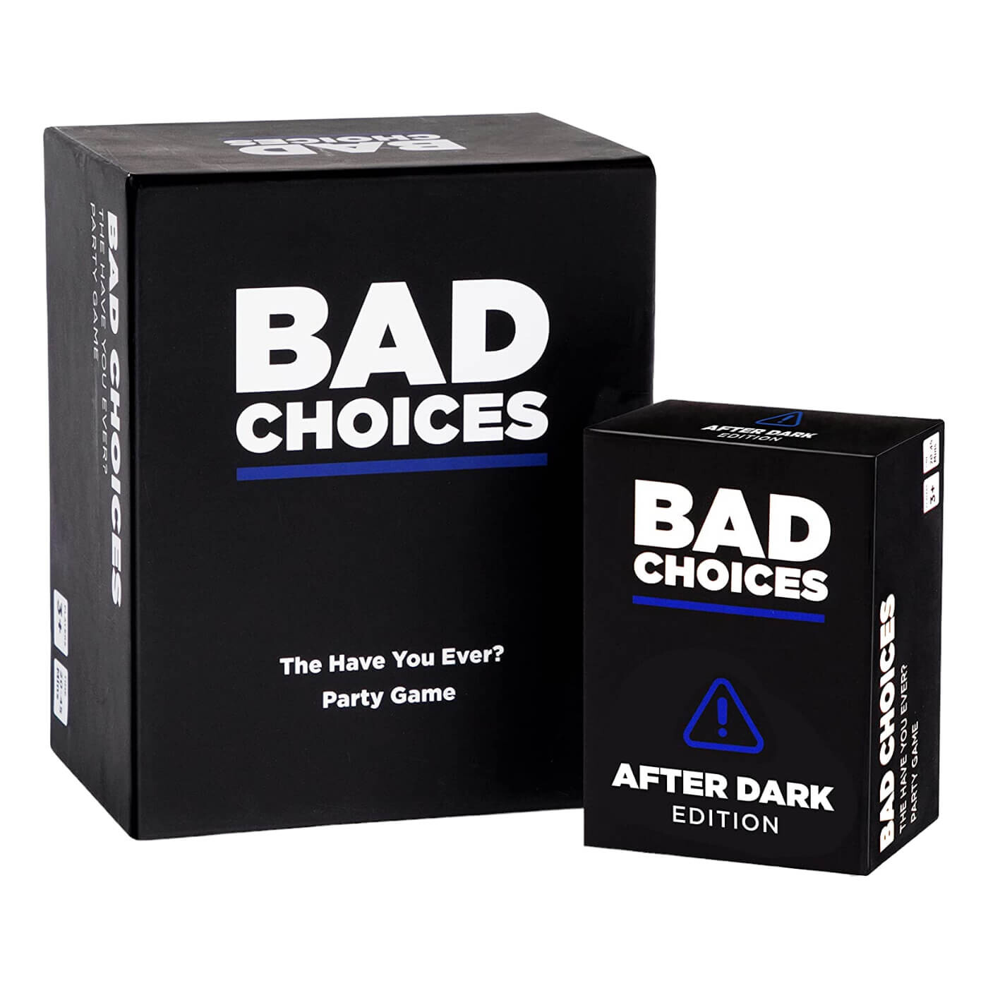 Настольная карточная игра Bad Choices The Have You Ever + дополнение After Dark Edition
Настольная карточная игра Bad Choices The Have You Ever + дополнение After Dark Edition