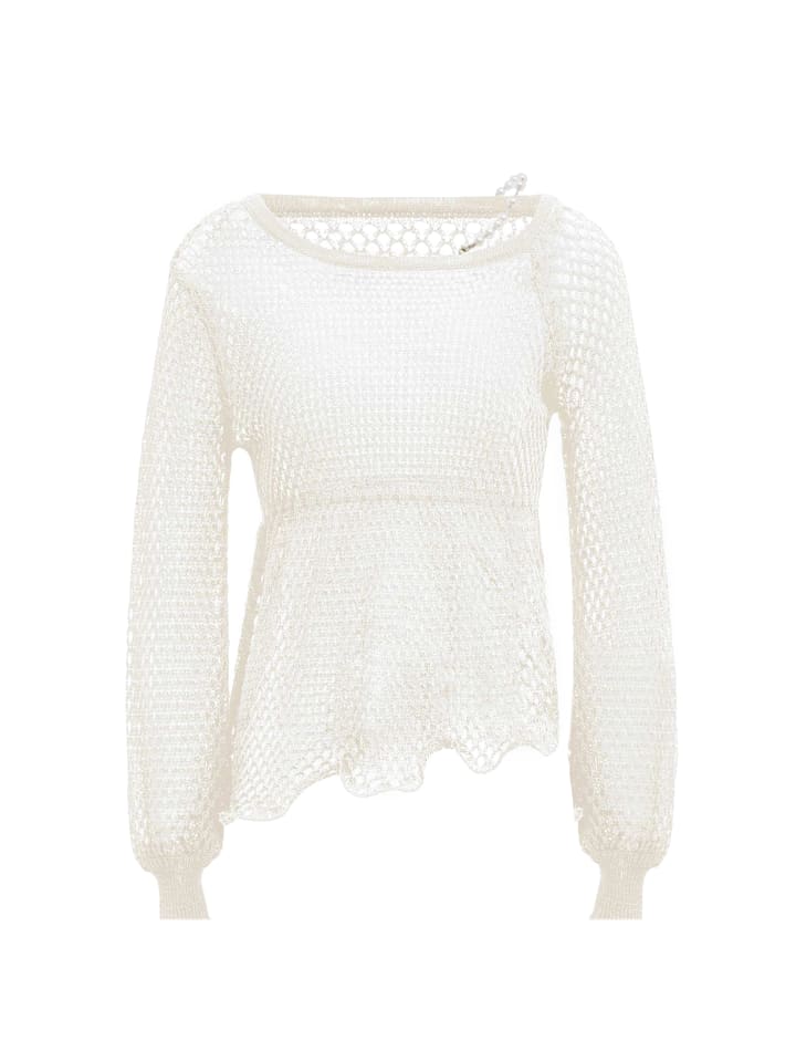 Женский свитер в цвете кремовый myMo
Женский свитер в цвете кремовый myMo