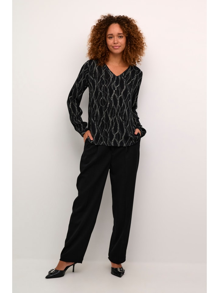 Блузка Kaffe, цвет black/grey graphic simili
Блузка Kaffe, цвет black/grey graphic simili