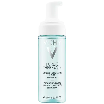 Vichy Pureté Thermale легкая очищающая пенка, 150 мл
Vichy Pureté Thermale легкая очищающая пенка, 150 мл