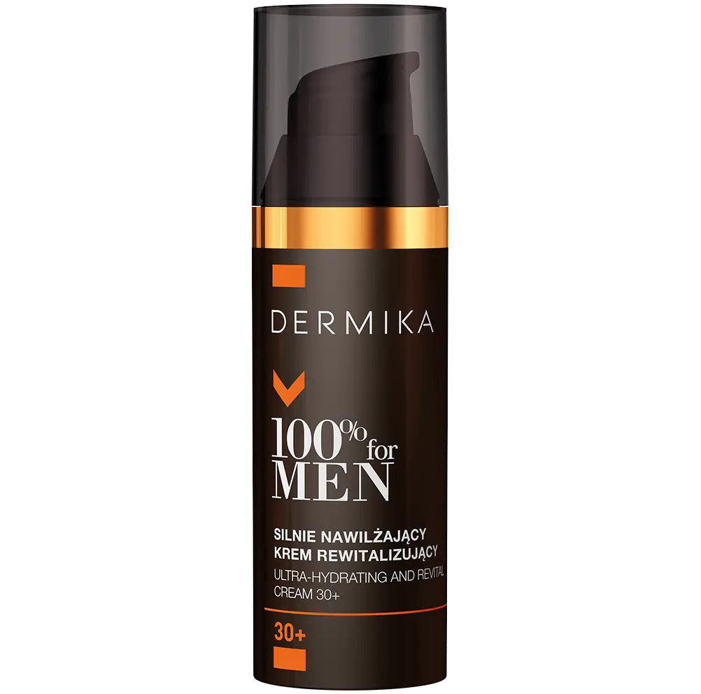 Dermika 100% for Men интенсивно увлажняющий восстанавливающий дневной и ночной крем 30+ для мужчин, 50 мл
Dermika 100% for Men интенсивно увлажняющий восстанавливающий дневной и ночной крем 30+ для мужчин, 50 мл