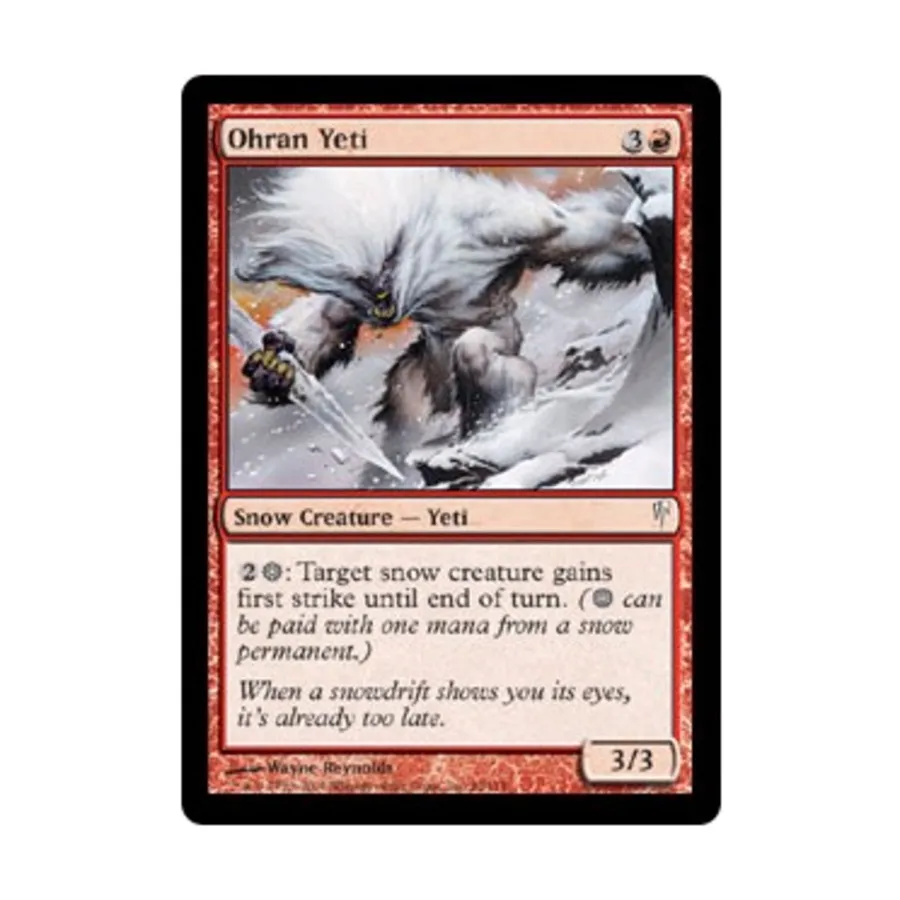 CCG Оран Йети (C) (Фольга), MTG - Coldsnap
CCG Оран Йети (C) (Фольга), MTG - Coldsnap