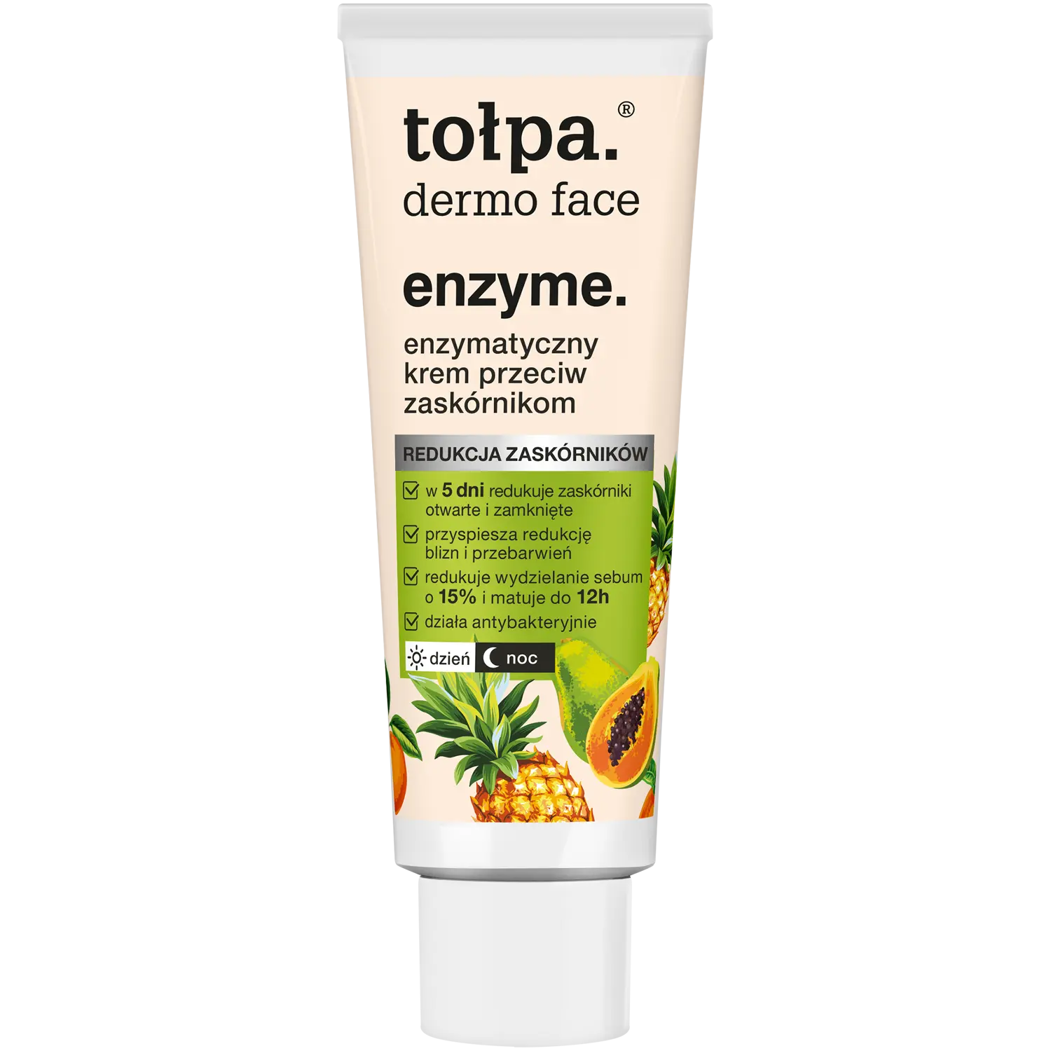 Tołpa Dermo Face Enzyme крем для лица против черных точек, 40 мл
Tołpa Dermo Face Enzyme крем для лица против черных точек, 40 мл