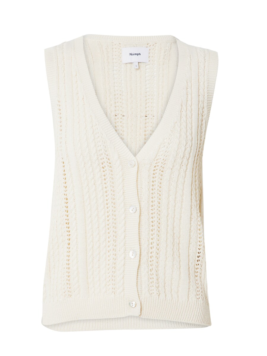 Вязаный жилет NÜMPH BLAIR, экрю
Вязаный жилет NÜMPH BLAIR, экрю