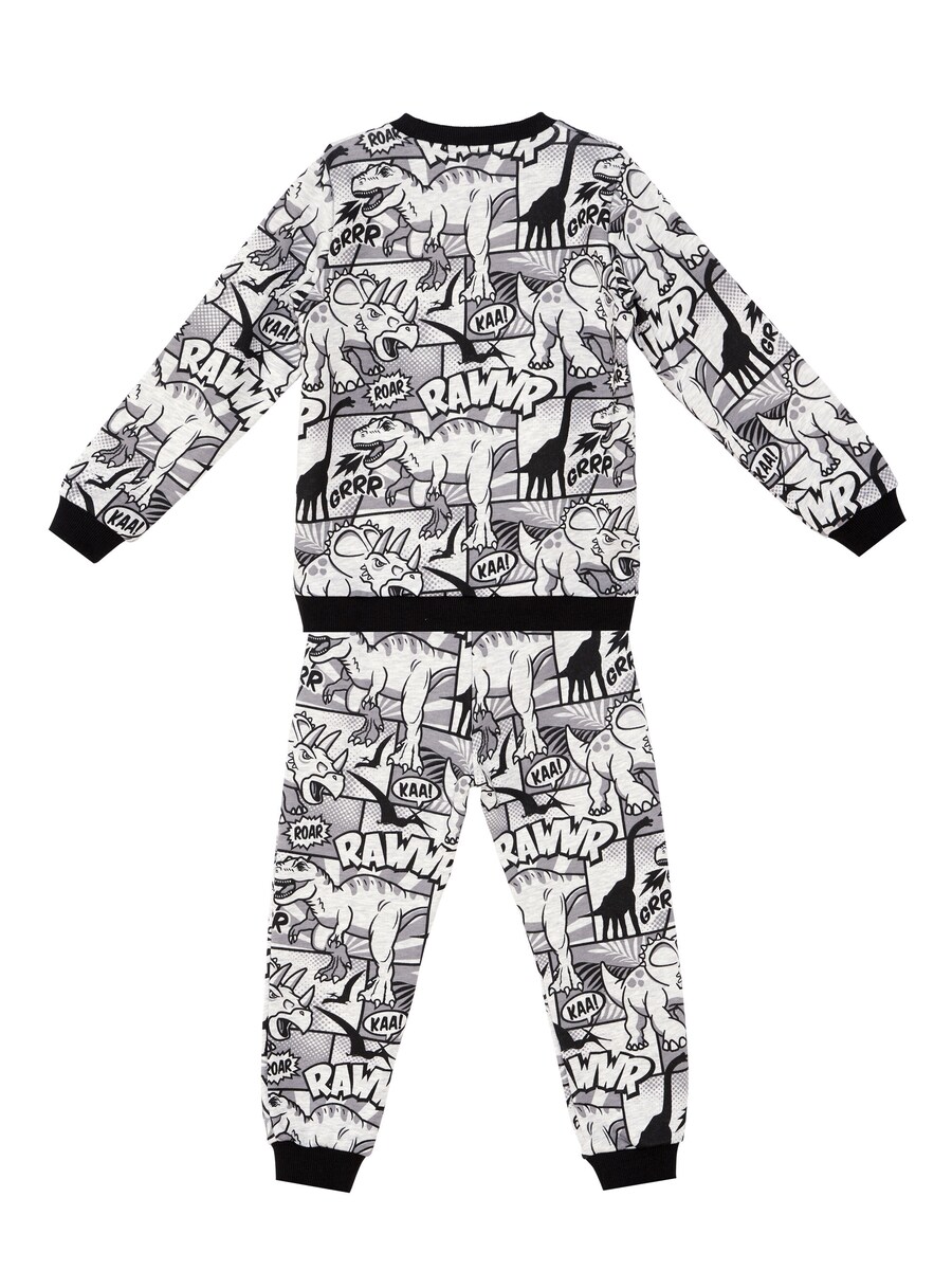 Спортивный костюм Denokids Comic Dino, серый
Спортивный костюм Denokids Comic Dino, серый