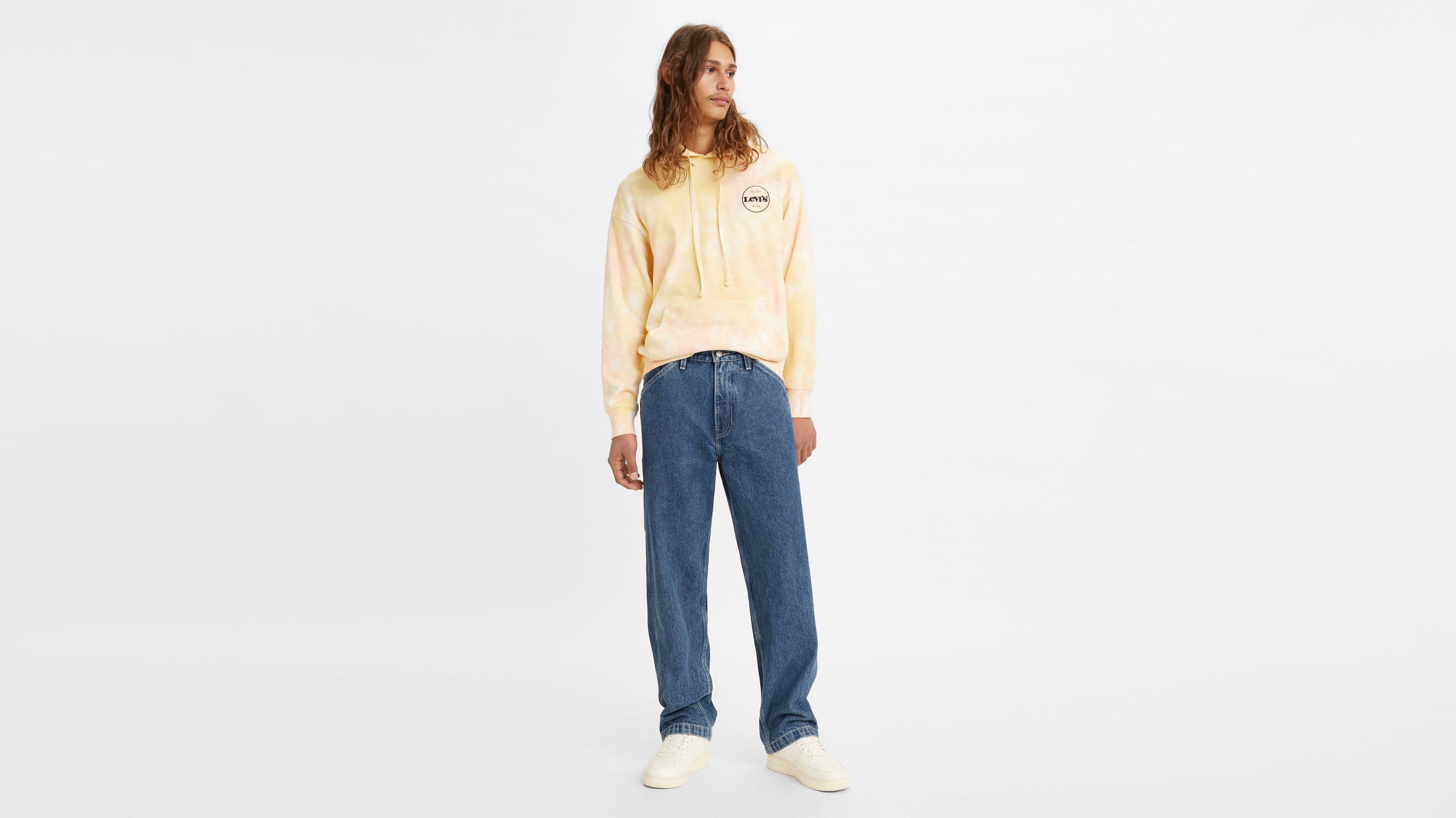 568 Свободные прямые джинсы Carpenter для мужчин Levi's, цвет Safe In Charm - Medium Wash - Non-Stretch
568 Свободные прямые джинсы Carpenter для мужчин Levi's, цвет Safe In Charm - Medium Wash - Non-Stretch