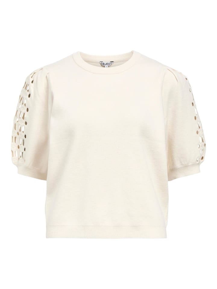 Вязаный свитер цвета Белый песок Object
Вязаный свитер цвета Белый песок Object